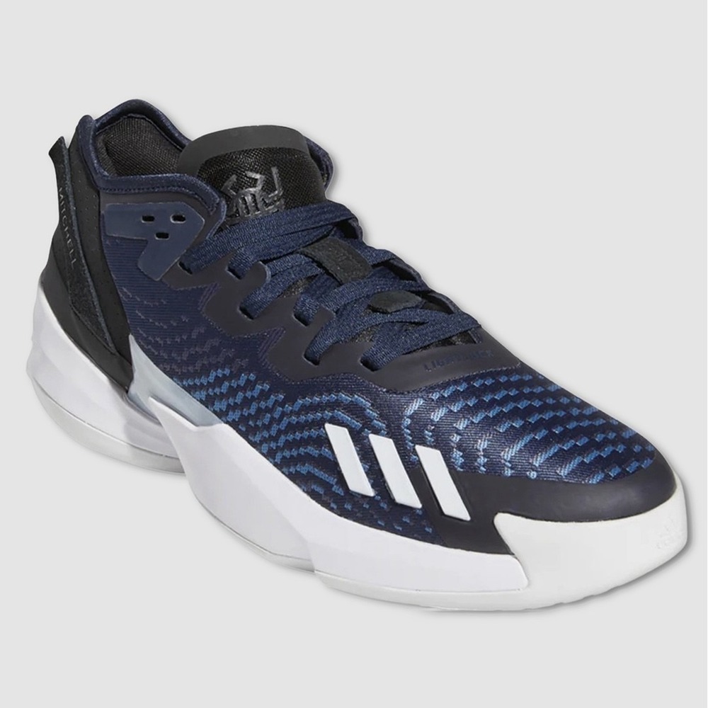 Adidas D.O.N. Issue 4 Basketball Shoes - NEW Mens 11.5 Blue / Black  #49360-OFCL